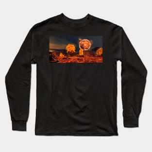 Orbiting the Red Giant Long Sleeve T-Shirt